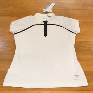 ANNIKA Cutter & Buck ~Size L ~Classic Performance Wear Golf Polo Shirt ~